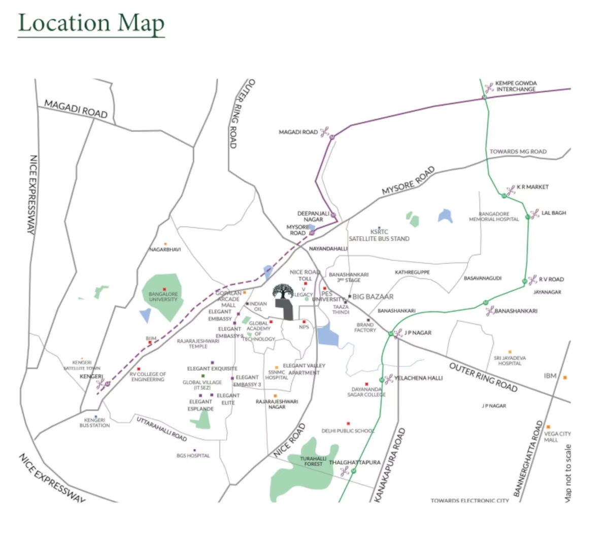 Elegant Terraces Location Map Elegant Terraces Location Map